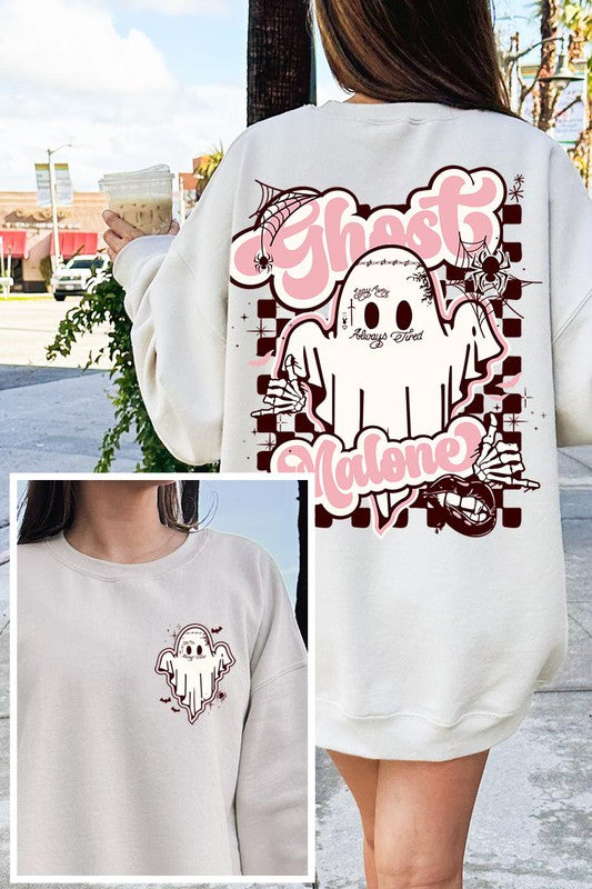 GHOST MALONE UNISEX FLEECE SWEATSHIRT