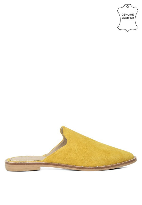 RAG & CO LIA CANVAS MULES