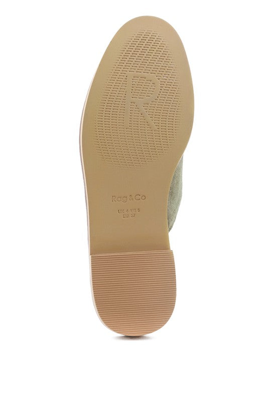 RAG & CO LIA CANVAS MULES