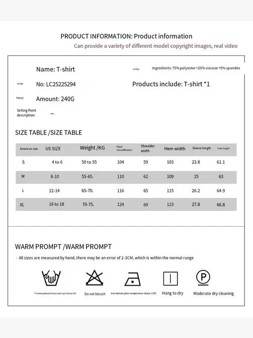 Womens Casual Crew Neck Fit Lightweight Top