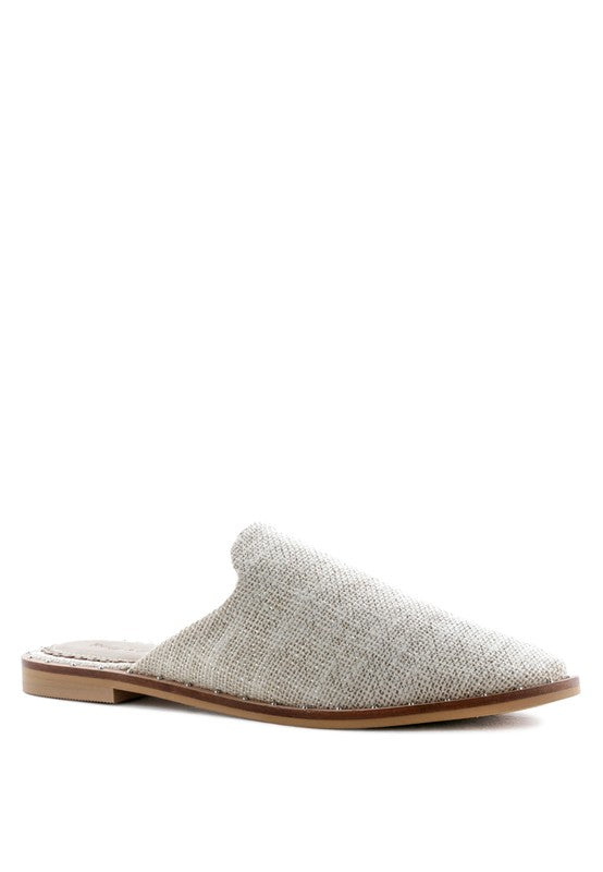 RAG & CO LIA CANVAS MULES