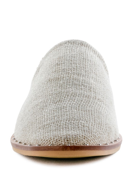 RAG & CO LIA CANVAS MULES