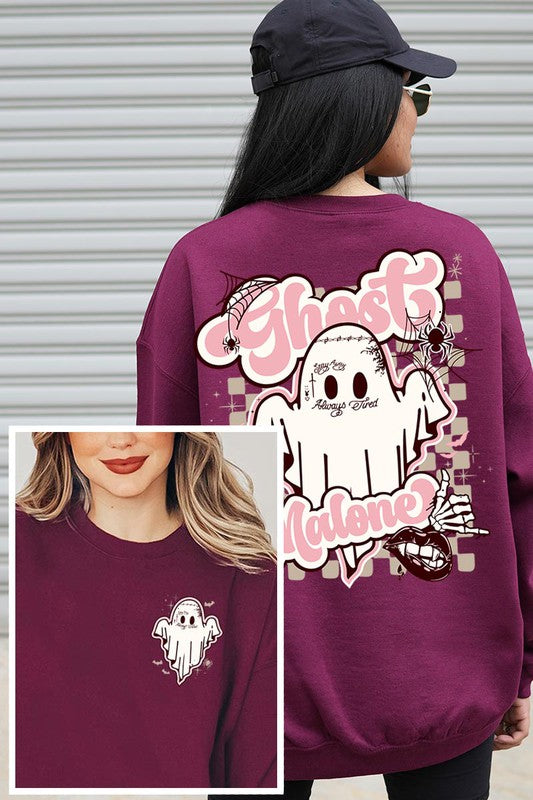 GHOST MALONE UNISEX FLEECE SWEATSHIRT