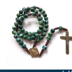 Antique Brass Cross Braiding Pendant Necklace