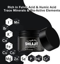 Load image into Gallery viewer, Shilajit Pure Himalayan  50 Grams Natural Organic Shilajit Resin,Golden Grade Shilajit Supplement For Men And Women With 80 Trace Minerals &amp; Fulvic Acid For Energy, Immune Support