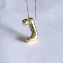 Load image into Gallery viewer, Glossy 26 Letters Copper Pendant Fashion Accessories DIY Ornament Necklace