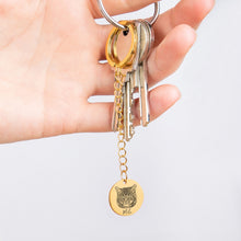 Load image into Gallery viewer, Cat Portrait Keychain