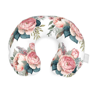 Pink Floral Travel Pillow