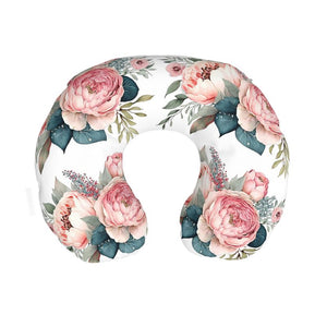 Pink Floral Travel Pillow
