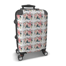 Load image into Gallery viewer, Pink Floral Suitcase