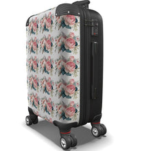 Load image into Gallery viewer, Pink Floral Suitcase