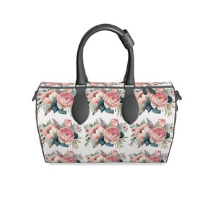 Pink Floral Small Leather