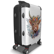 Load image into Gallery viewer, Highland Cow Suitcase