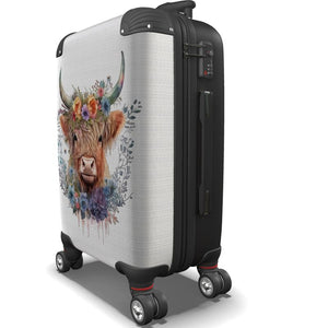 Highland Cow Suitcase