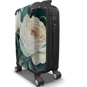 White Rose Luxury Suitcase