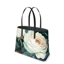 Load image into Gallery viewer, White Rose Leather Kika Tote