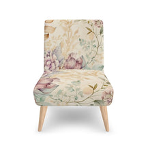 Load image into Gallery viewer, Emily Upholstered Pastel Floral Side Chair