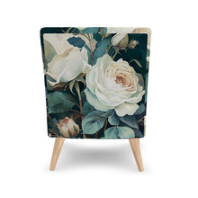 Load image into Gallery viewer, Julia White Rose Luxury Side Chair