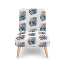 Load image into Gallery viewer, Stella Watercolor Succulent Luxury Side Chair