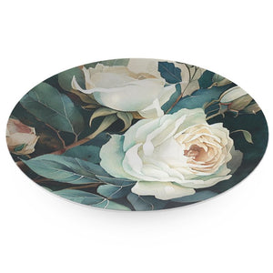 White Rose Luxury Ornamental Bowl