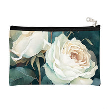 Load image into Gallery viewer, White Rose Luxury Pencil Case