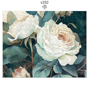 White Rose Luxury Puzzle