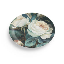 Load image into Gallery viewer, White Rose Luxury Party Plates