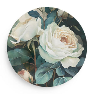 White Rose Luxury Party Plates