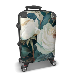 White Rose Luxury Suitcase