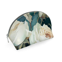 Load image into Gallery viewer, White Rose Luxury Shell Coin Purse