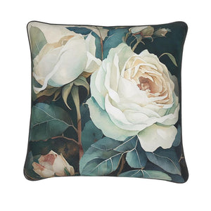 White Rose Luxury Cushions