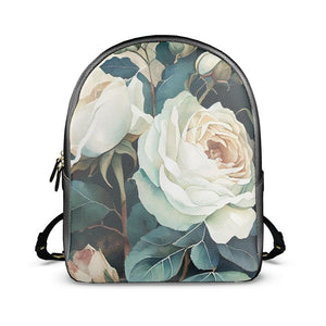 White Rose Luxury Colville Leather Backpack