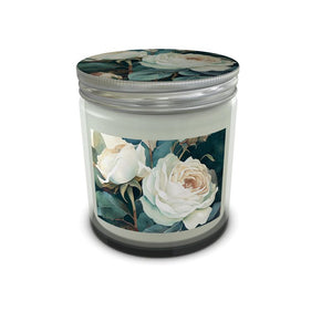 White Rose Luxury Set Candle In Jar