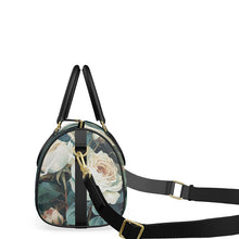 Load image into Gallery viewer, White Rose Luxury Leather Mini Denbigh Duffle Bag