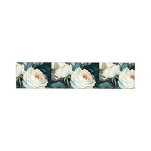 Load image into Gallery viewer, White Rose Luxury Table Runner