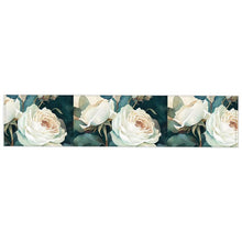 Load image into Gallery viewer, White Rose Luxury Table Runner