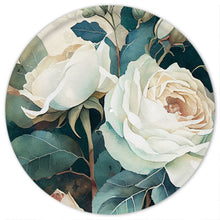 Load image into Gallery viewer, White Rose Luxury Cake Stand