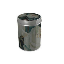 Load image into Gallery viewer, White Rose Luxury Cylinder Tins