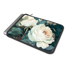 Load image into Gallery viewer, White Rose Luxury MacBook Air Cover