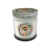 Load image into Gallery viewer, Watercolor Pomeranian Luxury Candle in a Jar