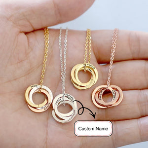 503. Custom Family Name Necklace