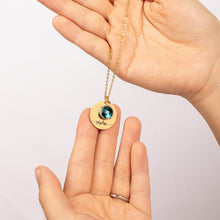 Load image into Gallery viewer, Name Birthstone Necklace