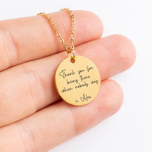 Load image into Gallery viewer, Custom Message Necklace