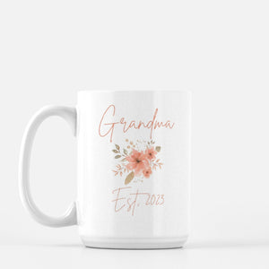 Grandma Est. 2023 Mug