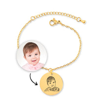 Load image into Gallery viewer, Baby Portrait Bracelet