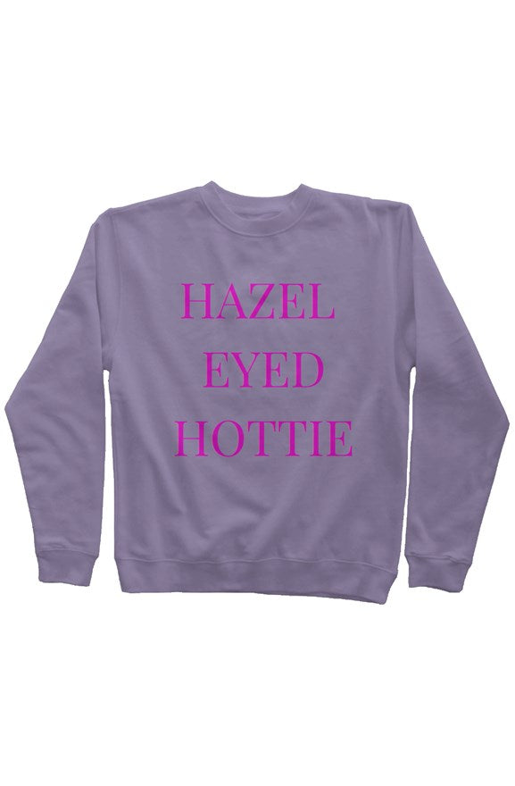 Hazel Eyed Hottie Pigment Dyed Crew Neck