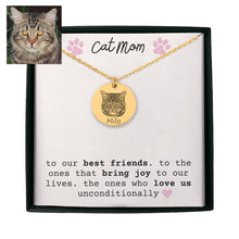 Load image into Gallery viewer, Cat Portrait Necklace