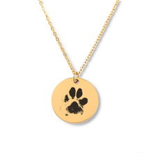 Load image into Gallery viewer, Paw Print Necklace