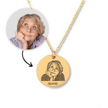 Load image into Gallery viewer, Human Portrait Pendant