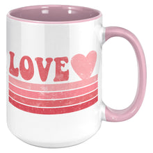 Load image into Gallery viewer, 80’s Vintage Love 15 oz Valentine’s Coffee Mug